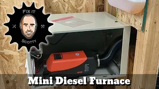 Custom Garage Mini Furnace Using a Vevor Diesel Heater