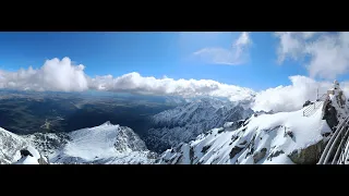 Piękna pogoda na Łomnicy. Tatry Wysokie 2634m.o.h.