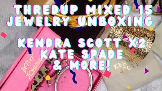 Thredup Mixed 15 Piece Jewelry Box Jewelry Jar Unboxing