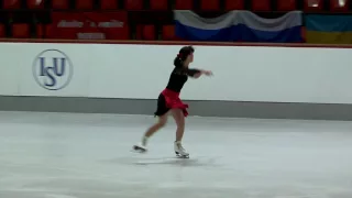 Elke Stern- Gold Ladies II  Free Skating - 2016 Oberstdorf