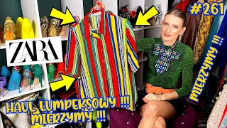 HAUL LUMPEKSOWY !!! JAK UBRAĆ SIĘ NA ZAKUPY ? :) STYLIZACJE I PEREŁKI Z SECOND HANDU  !!! ZARA #261