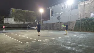 Pemanasan 🤨 Roy-Dicky (Hitam) 4 Vs 1 Bram-Kevin (Merah/Hitam)