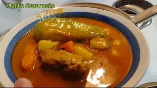 Mole Amarillo De Res con verduras, estilo Oaxaca