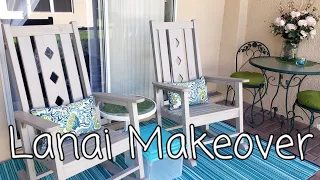 Florida Lanai Makeover: Small Spaces, Outdoor Space. (Patio, Balcony, Veranda....)