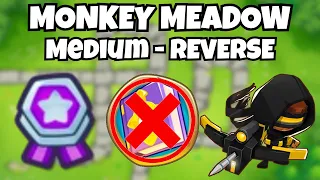 Monkey Meadow | Medium - Reverse | No Monkey Knowledge | BTD6 Guides