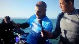 Mick Fanning Jeffreys Bay Shark Attack