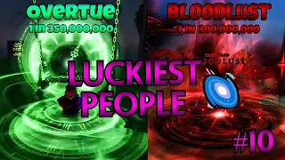 Luckiest People in the World「 Sol's RNG 🌌」pt.10 🍀