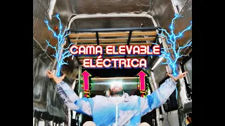 🚙 Van bed⚡ELECTRIC LIFT⚡step by step