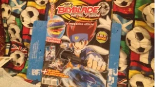 Beyblade Metal Fusion  Panini magazine overview!