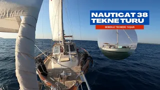 A Tour of 1987 Nauticat 38' Sailboat - Living onboard w Baby