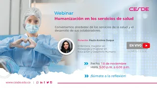 Humanización en los servicios de salud