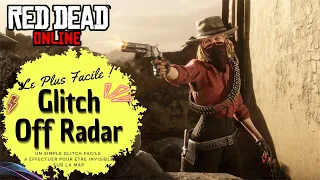 GLITCH OFF RADAR RED DEAD ONLINE