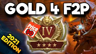 GOLD 4 Arena as Free To Play in 2021 | RAID SHADOW LEGENDS