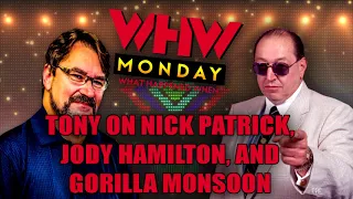 Tony Schiavone shoots on Nick Patrick, Jody Hamilton and Gorilla Monsoon