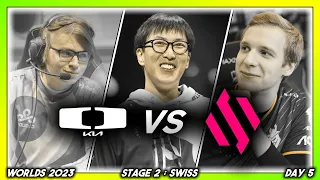 "FEATURED MATCH UP" (Worlds 2023 CoStreams | Swiss Stage - Day 5 | DK vs BDS)