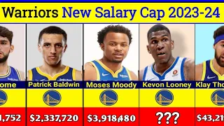 Salary : Golden State Warriors Players New Salary Cap 2023-24 | NBA Basketball