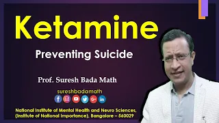 Ketamine in Preventing Acute Suicidal Behaviors [Part 3] Ketamine - An Antisuicidal Medicine
