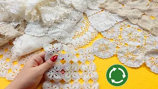 My Mother Gave Me Old Lace, Look What I Did / Great Recycling Idea