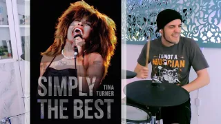 TINA TURNER - The Best - Drum Cover - Rollin Drums #tinaturner