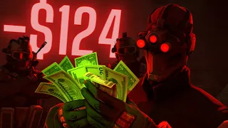 robbing $124 from a free to play game