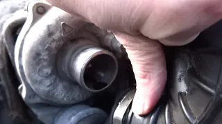 Citroen C3 1.4 1.6 HDI diesel turbo checking , testing for play oil leaks