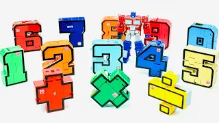 EMCO Mega-Botz Transforming Number Blocks Chefatron Review