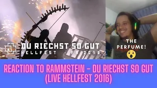 FIRST TIME REACTION / ANALYSIS TO! RAMMSTEIN - DU RIECHST SO GUT (LIVE HELLFEST 2016)