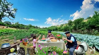 Cooking Nettle Soup, Three Recipes in One Video.