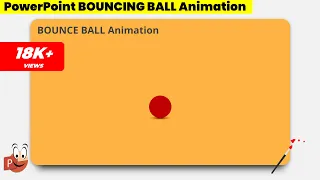 13.PowerPoint Animation Tutorial | Bouncing Ball 5s Timer