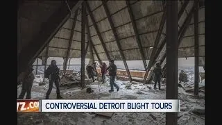 Controversial Detroit blight tours