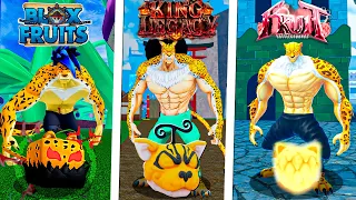 24 HORAS PARA DESPERTAR A LEOPARD EM TODOS JOGOS DE ONE PIECE NO ROBLOX!