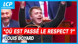 Louis Boyard : "où est passé le respect ?" - 09/04/2024