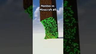 Nanites vs Minecraft #5, #shorts