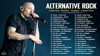 Linkin Park Creed Nikelback Metallica Daughtry Coldplay RHCP  รวมเพลงเพราะไม่มีโฆษณา ❤❤