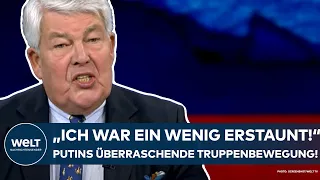 PUTINS KRIEG: "Ich war ein wenig erstaunt!" Ex-General wundert sich über russische Truppenbewegung