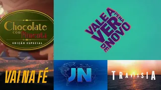 [Vinheta de Patrocínio] de alguns Programas no Ar: na TV Globo (2023)