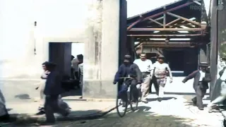 Workers Leaving The Lumiere Factory For Lunch 1895 | Al Color 4k 60fps Video | The Lumière Brothers