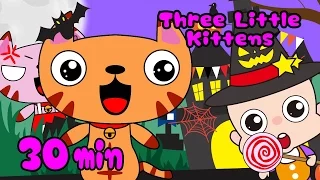 Three Little Kittens & Little Babies And More Halloween | Nursery Rhyme | Kids Songs | BPP