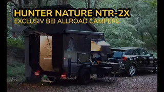 Hunter Nature NTR-2X - Der neue Offroad Wohnwagen von Hunter Nature. EXKLUSIV bei Allroad Campers.