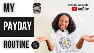 MY PAYDAY ROUTINE | Rorisang Mabogoane | South African YouTuber