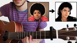 Evolution of Michael Jackson (FINGERSTYLE GUITAR)