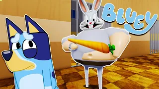 BLUEY ESCAPA de la PRISION de BARRY BUGS BUNNY | Las Aventuras de BLUEY en ROBLOX!