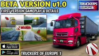 🚚 Truckers Of Europe 3 First Beta Version Gameplay।Toe3 Old Version v1.0