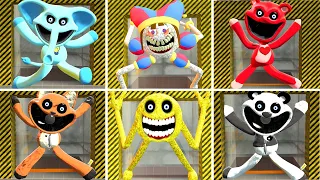 SMILING CRITTERS SMILEY'S STYLIZED NEXTBOTS and ZOONOMALY MONSTER TORTURE in Garry's Mod!