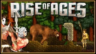 Bears Attack Survivor, Time to Build a Base! - Rise of Ages Gameplay