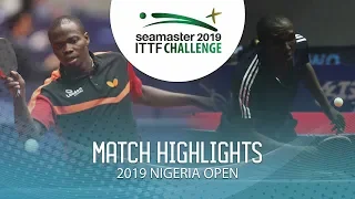 Ismaila Akindiya vs Mustapha Bello | 2019 ITTF Nigeria Open Highlights (Group)