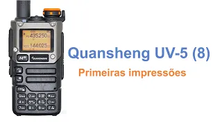 Quansheng UV-5 (8) - Primeiras Impressões