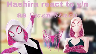 Hashira react to// Y/N// as// Gwen Stacy//Wierd audio// movie spoilers// read disc//