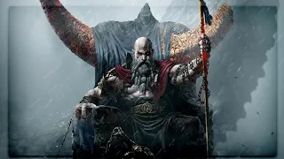 Meditating with Kratos in God Of War Ragnarök