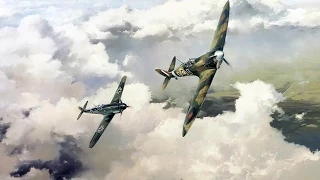 Дуэль BF 109 F-4 vs Spitfire Mk Vb в ИЛ-2 Штурмовик, мод HSFX